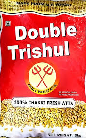 Double Trishul Chakki Fresh Atta 10 Kg