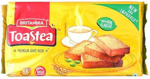 Britannia Toastea Premium Baker Rusk 250g+25g Extra