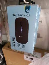 Zebronics Bluetooth Chargeable Blanc Mouse