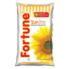 Fortune Sunlite Sunflower Refined Oil 1l